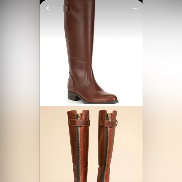 JOURNAL COGNAC LEATHER Steve Madden boots - Picture 6 of 6